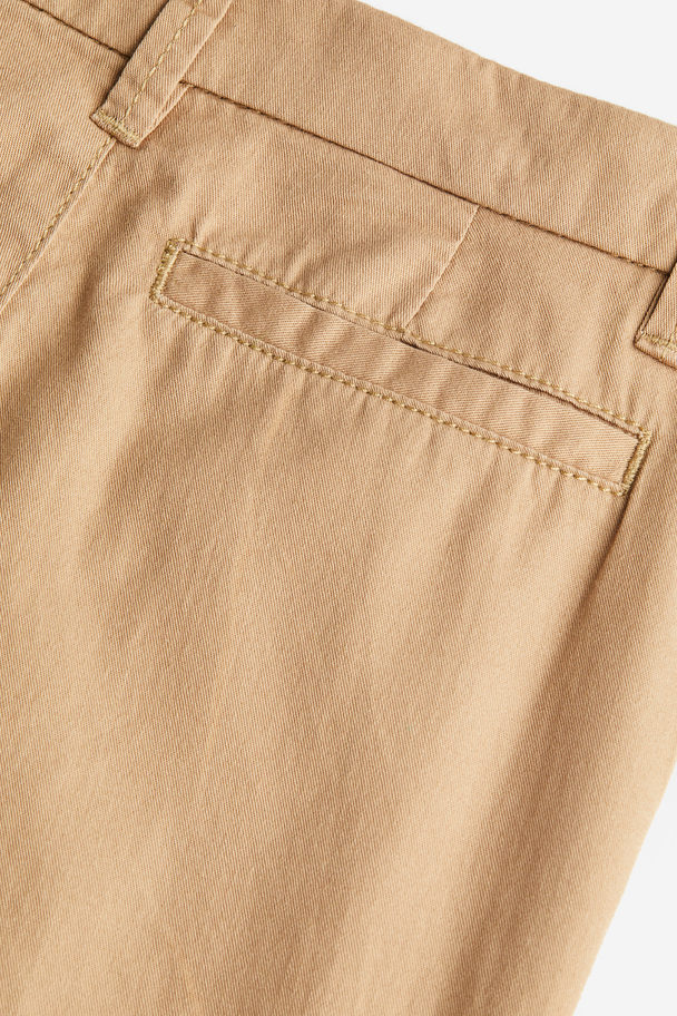 H&M Relaxed Fit Chinos I Bomull Beige
