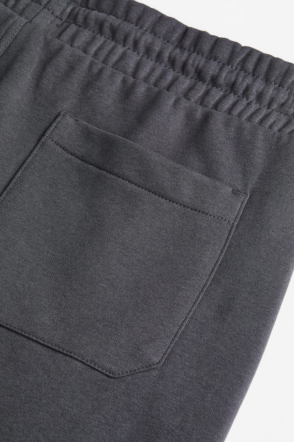 H&M Regular Fit Sweatshorts Dark Grey