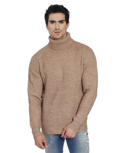 Long Sleeve Rib Turtleneck Sweater