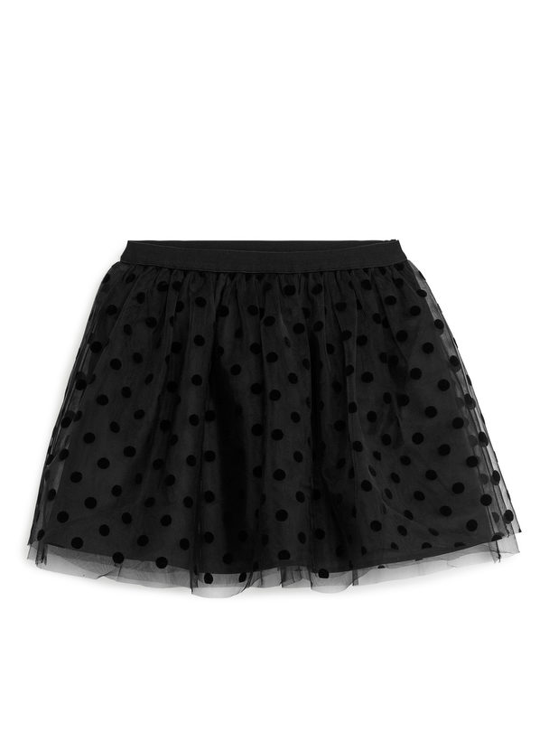 ARKET Tulle Skirt Black