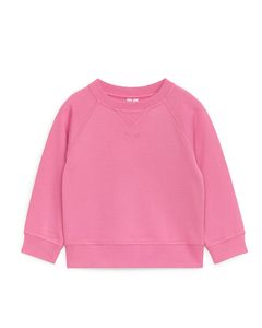 Crew-neck Sweatshirt Pink