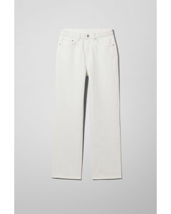Voyage High Straight Jeans Loved White