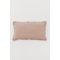 Frill-trimmed Cushion Cover Powder Pink