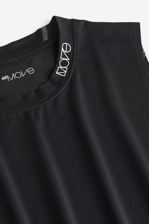 H&M Drymove™ Sports Vest Top Black