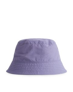 Nylon Bucket Hat Lilac