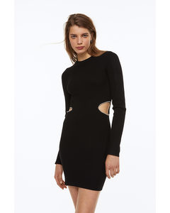 Bodycon-Kleid mit Cut-outs
