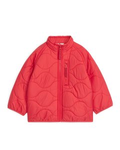 Quilted Jacket  Red
