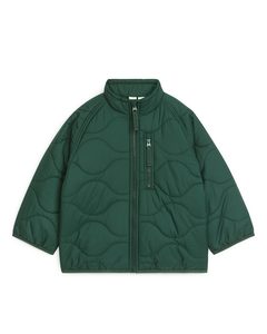 Quilted Jacket  Green