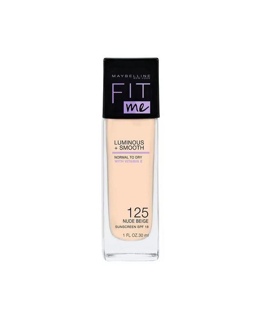 Maybelline Maybelline Fit Me Luminous + Smooth Foundation - 125 Nude Beige