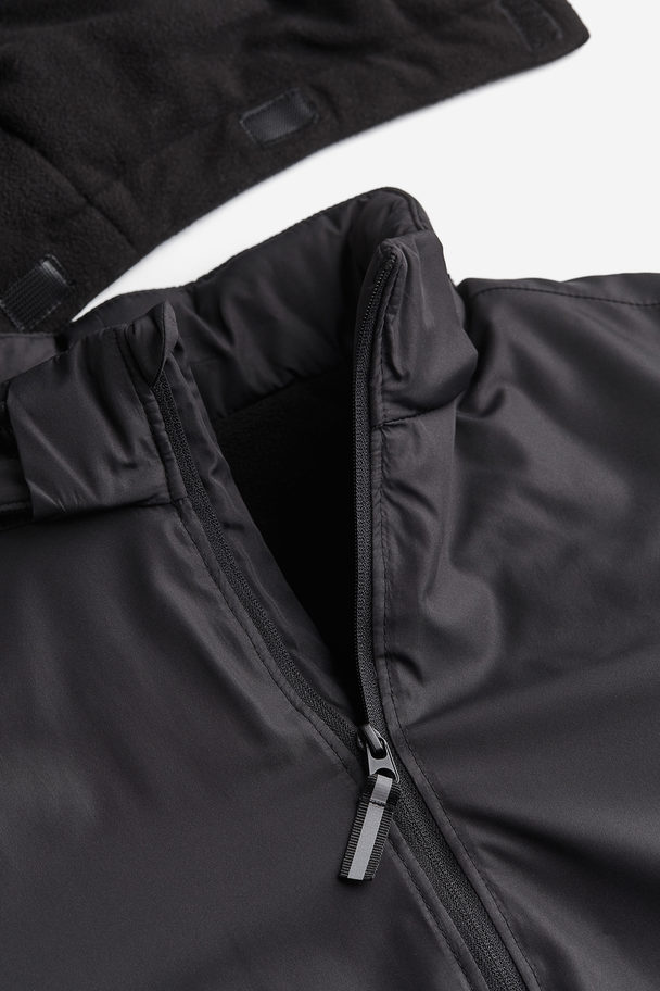 H&M ThermoMove™ Warme Sportjacke Schwarz