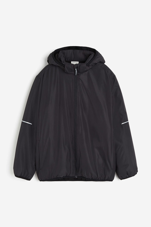 H&M ThermoMove™ Warme Sportjacke Schwarz