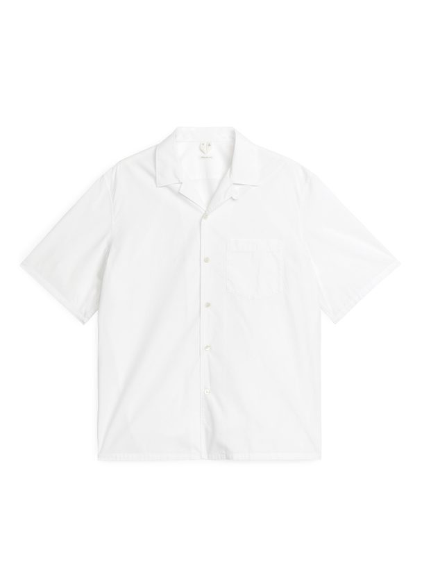 ARKET Leichtes Oxford-Hemd Weiß