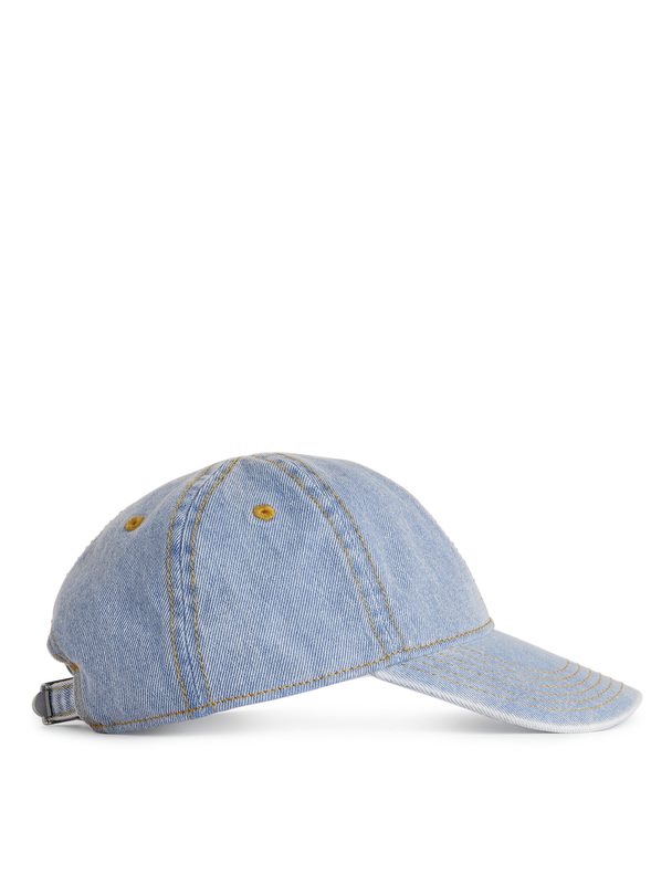 ARKET Denim Cap Light Blue