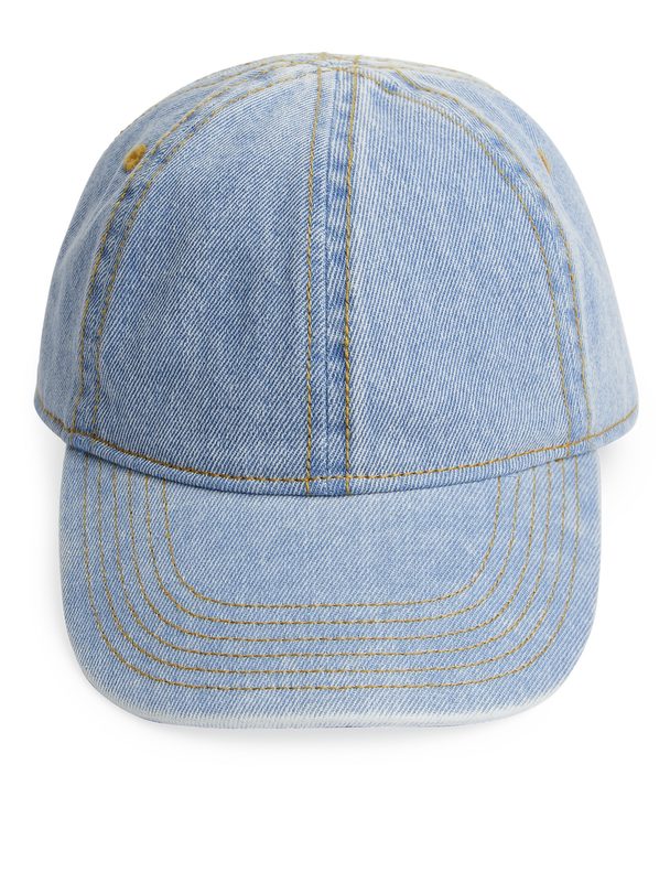 ARKET Denim Cap Light Blue