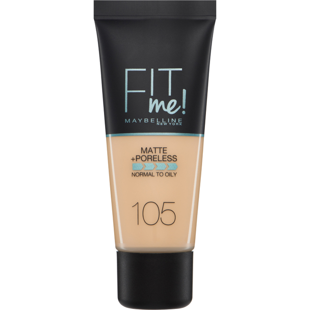 Maybelline Maybelline Fit Me Matte + Poreless Foundation- 105 Natural Ivory