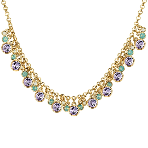 Tassioni Saint Francis Crystals Women's Necklace