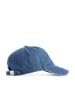 Jeanscap Mittelblau