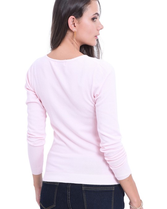 William de Faye V-neck Sweater With Long Sleeves