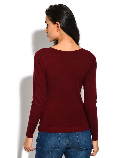 William de Faye V-neck Sweater With Long Sleeves