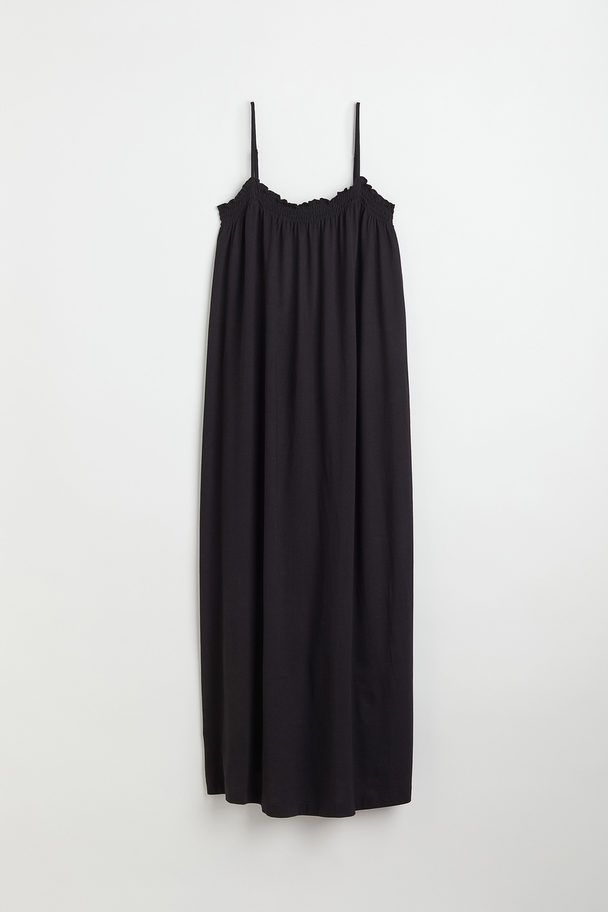 H&M Kleid aus Modalmischung Schwarz
