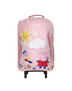 Regatta Childrens/kids Peppa Pig 2 Wheeled Suitcase