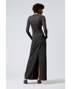 Alexa Skirt Washed Black Washed Black – For 18 EUR