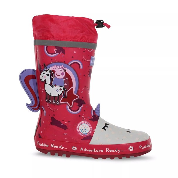Regatta Regatta Childrens/kids Unicorn Peppa Pig Wellington Boots