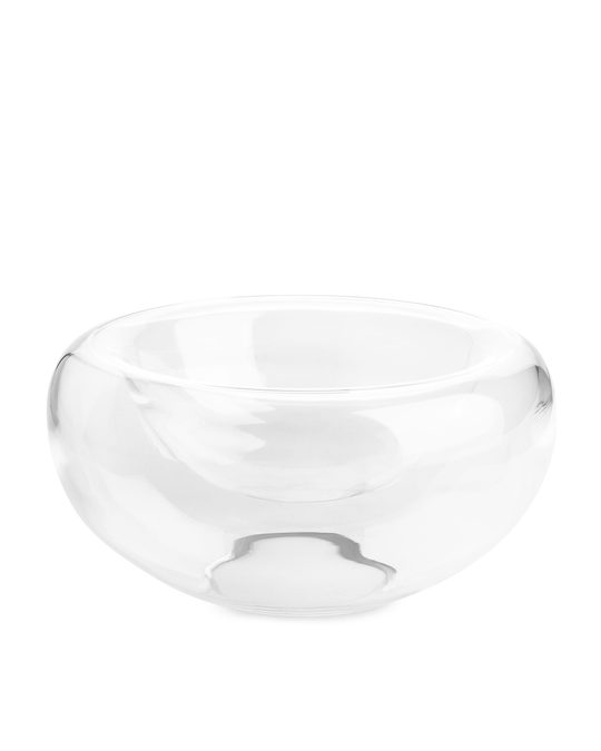 Arket Doubled Glass Bowl Transparent
