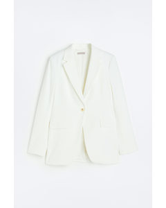 Fitted Jacket White