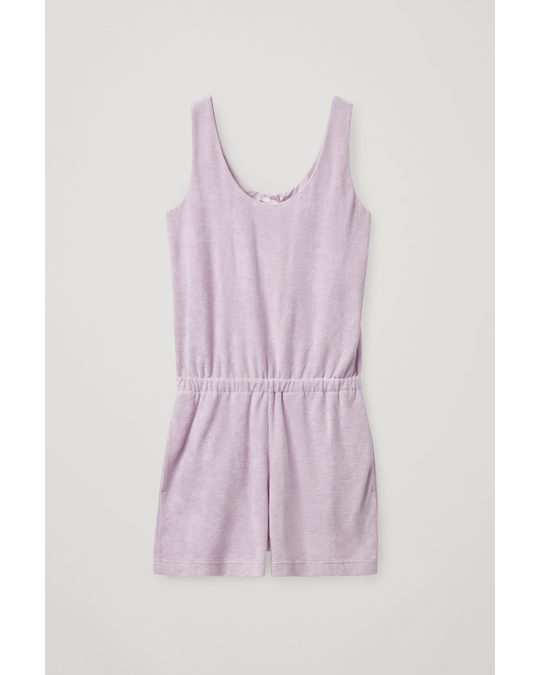 COS Terry Playsuit Lilac