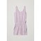 Terry Playsuit Lilac