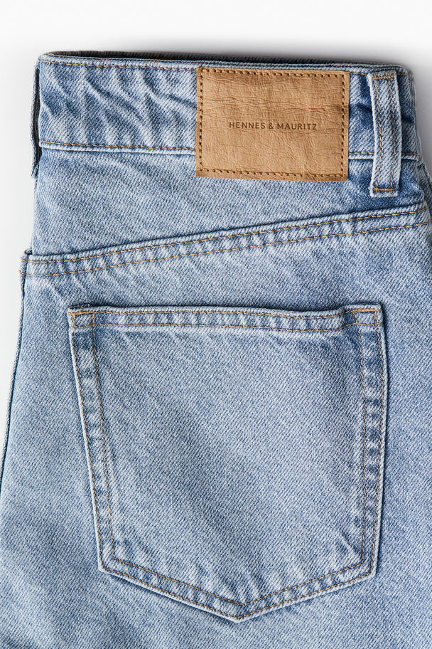 H&M Denim Shorts Denim Blue