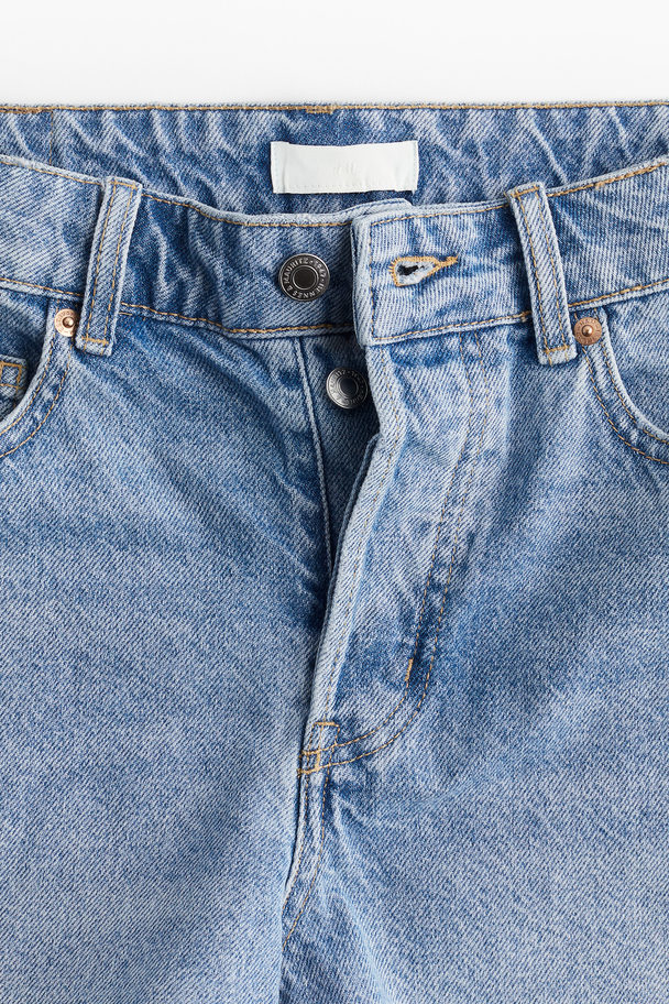 H&M Shorts I Denim Lys Denimblå