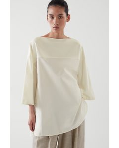Contrast Panel Top White