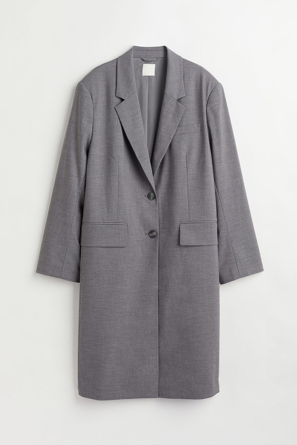 H&M Oversized Jacket Grey