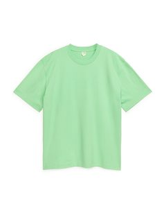 Oversized Heavyweight T-shirt Light Green