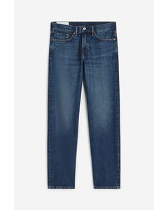 Relaxed Jeans Donker Denimblauw