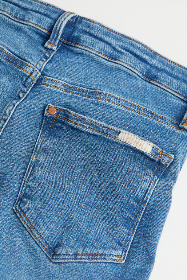 H&M Shaping Skinny High Jeans Denimblauw