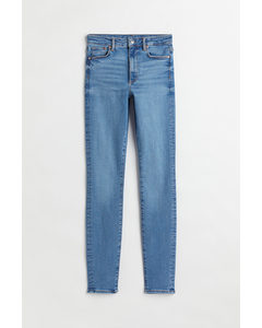 Shaping Skinny High Jeans Denimblauw