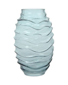 Glass Vase Sidney 325 Blue