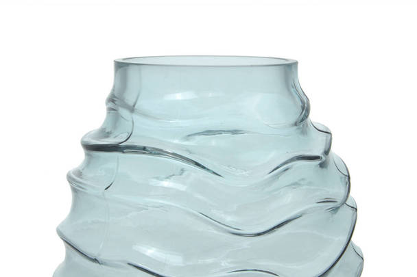 360Living Glass Vase Sidney 325 blue