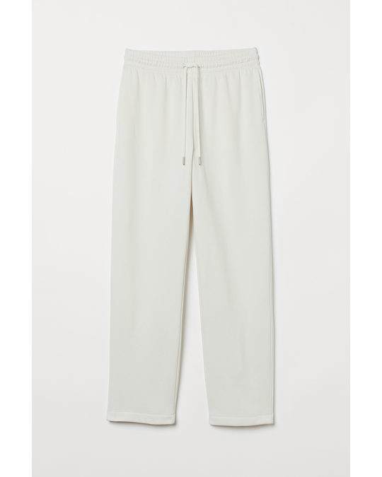 H&M Sweatpants White