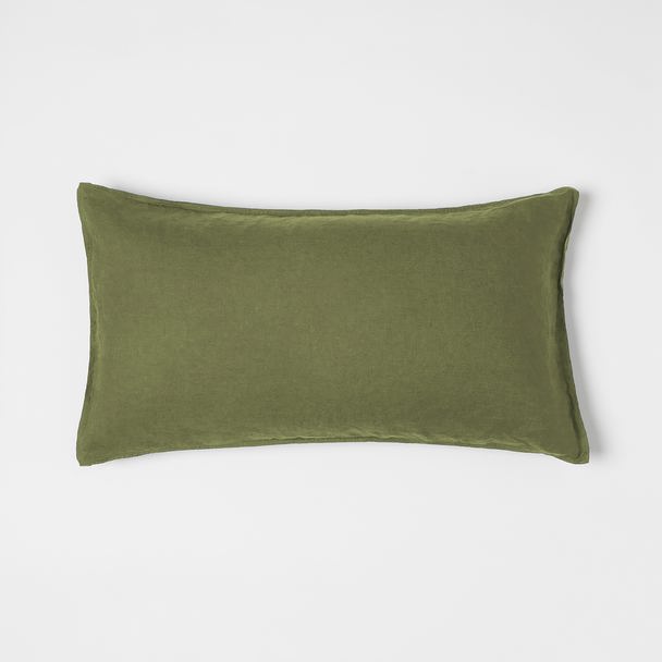 Singular Society Linen Pillow Cover 2-p