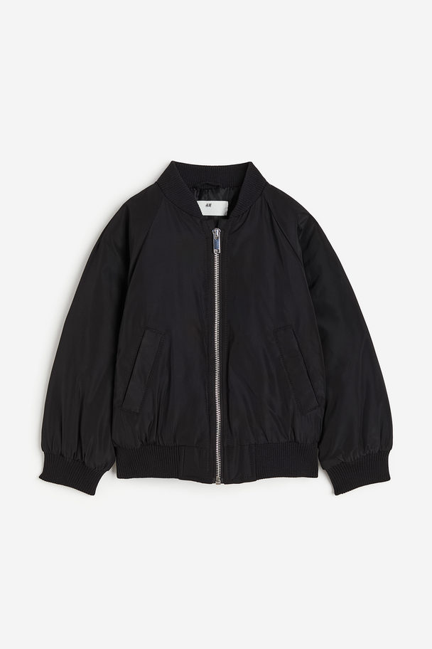 H&M Bomber Jacket Black