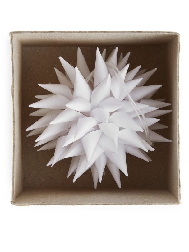 ARKET Papierstern von A World of Craft Weiß