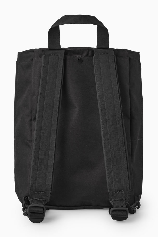 COS Drawstring Backpack Black