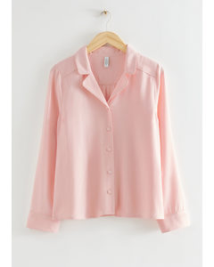 Soft Pyjama Top Light Pink
