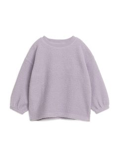 Pile Sweatshirt Lilac