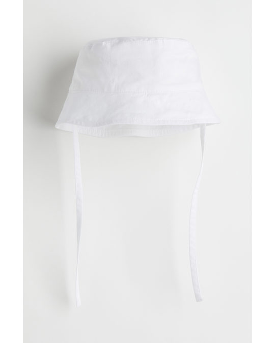 H&M Cotton Sun Hat White