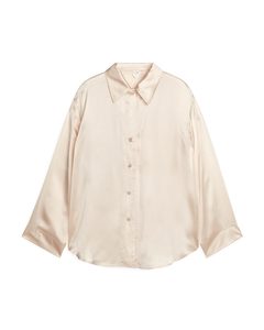 Silk Shirt Off White